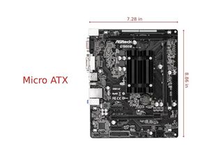 Placa base Asrock Q1900M SoC DDR3 mATX