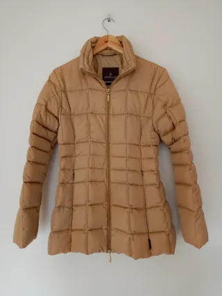 Piumino Moncler Donna Beige Tg S