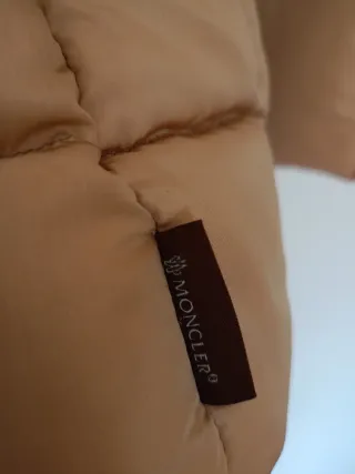 Piumino Moncler Donna Beige Tg S