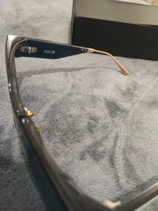 Gafas Dior M4U Azul y Dorado