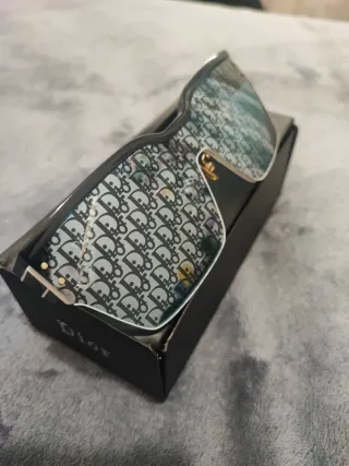 Gafas Dior M4U Azul y Dorado