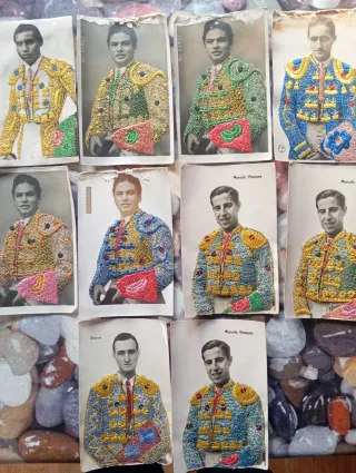 Postales antiguas de toreros