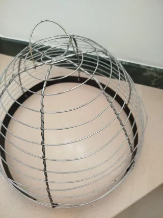 Protector brasero metálico