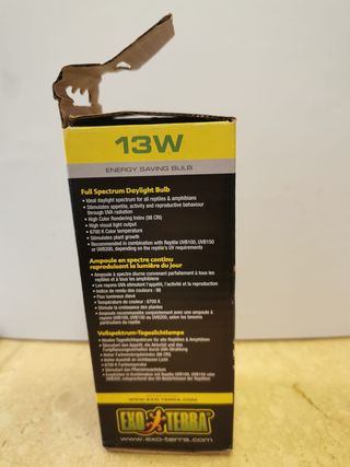 Acuario Tartarium 60 + Lámpara Exoterra