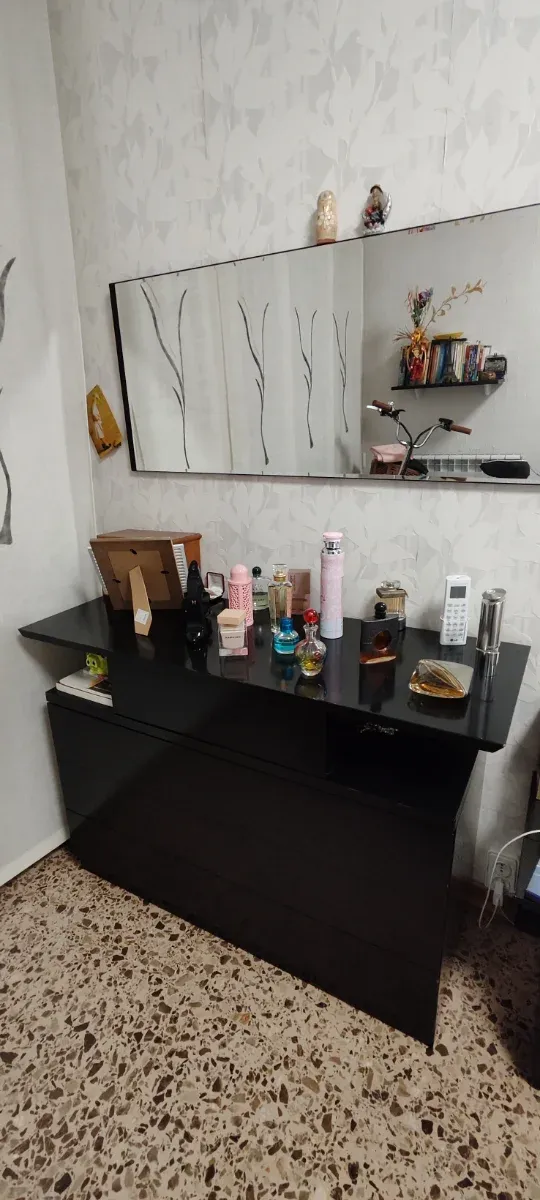 Cajonera Negra 4 Cajones