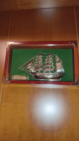 Cuadro Barco Elcano 1860