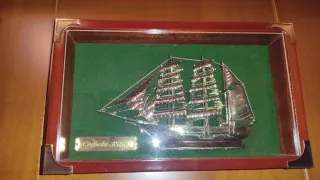 Cuadro Barco Elcano 1860