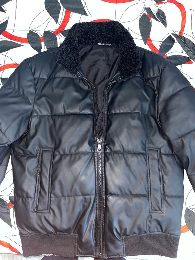 Abrigo Zara Negro Talla M