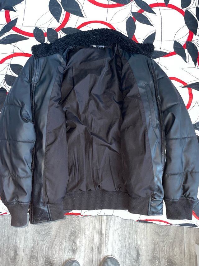 Abrigo Zara Negro Talla M