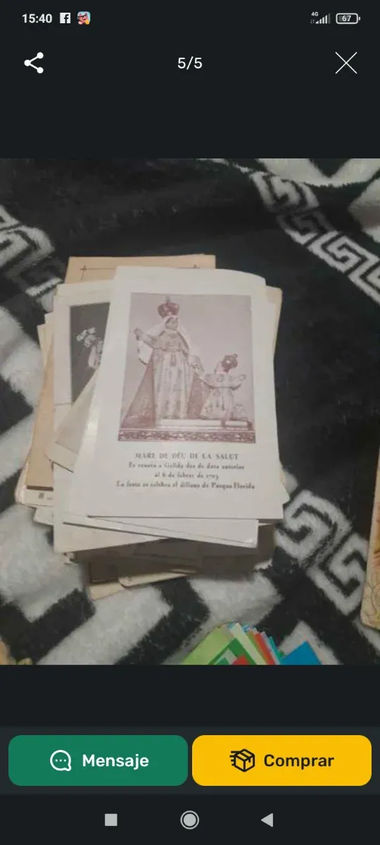 Postales antiguas gato vivo en Barcelona no agos e