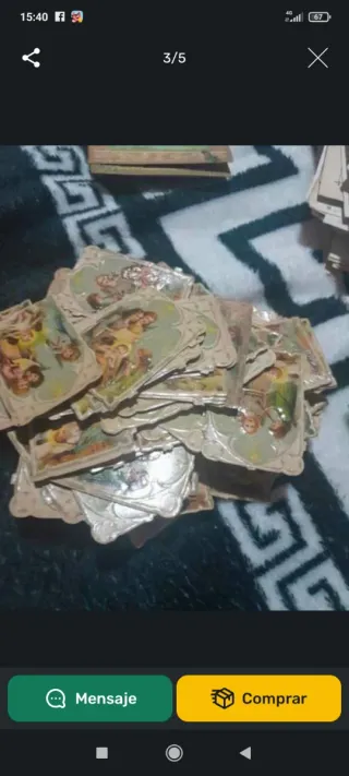 Postales antiguas gato vivo en Barcelona no agos e