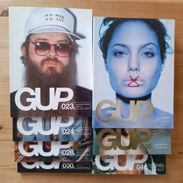 Varias Revistas de fotografía GUP