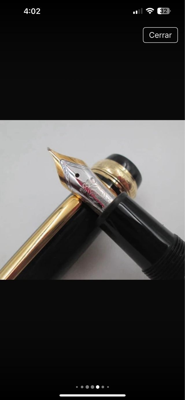 Penna stilografica vintage Montblanc + inchiostro