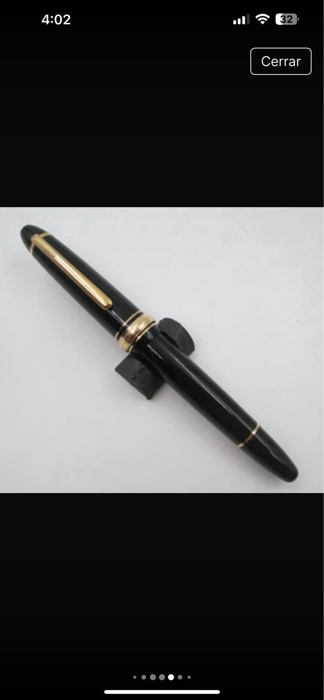 Penna stilografica vintage Montblanc + inchiostro