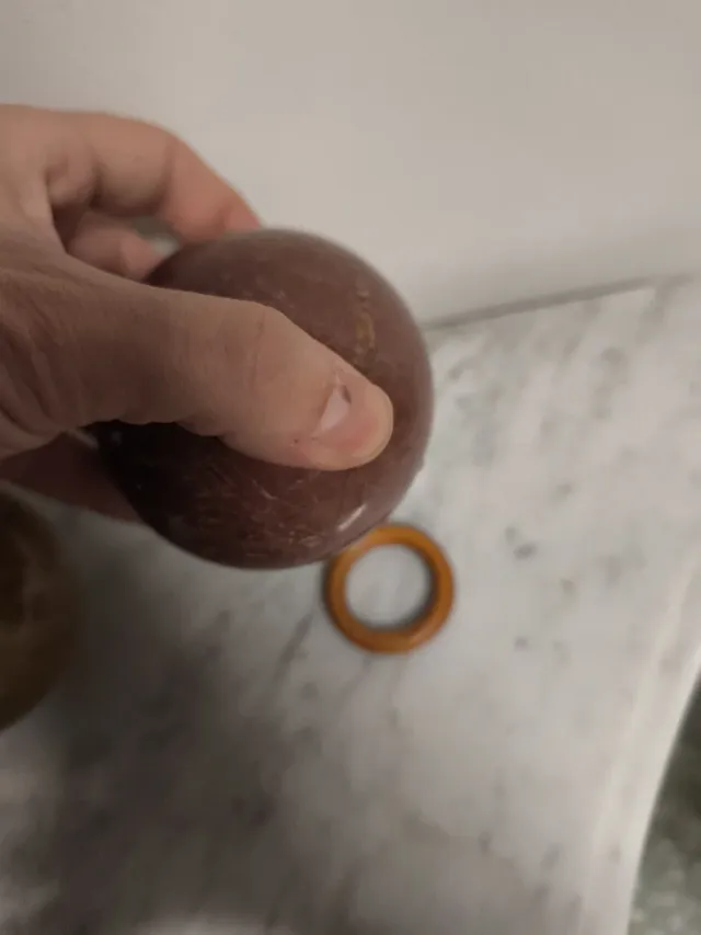 5 Esferas de piedras duras