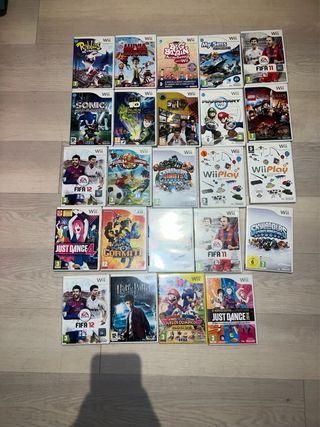 Lote de 18 Juegos Wii