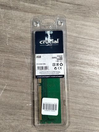 Memoria RAM Crucial 4GB DDR3 1600MHz CL11