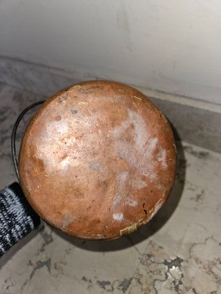 Porta latte antico con coperchio '800