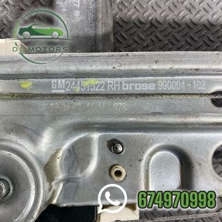 24451522 elevalunas trasero derecho opel corsa C