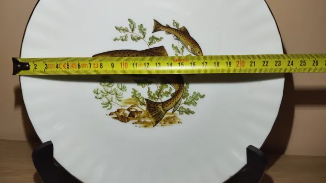 PiaTTO di ceramica Wunsiedel. Anni '60.