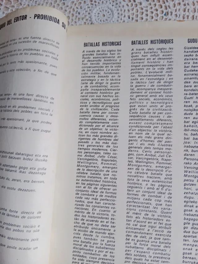 2 Album di Battaglie Storiche completi.