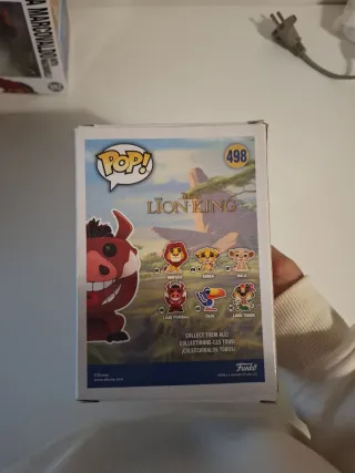 Funko Pop Luau Pumbaa Rey León 498