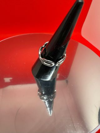 Anello regolabile design a catena