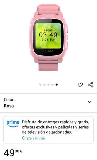 Elari 2G Orologio Smart Bambina GPS Localizzatore