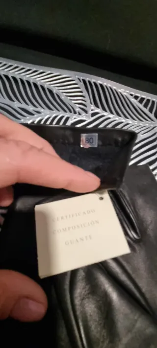 Guantes Piel Mujer Talla 8 Elegantes