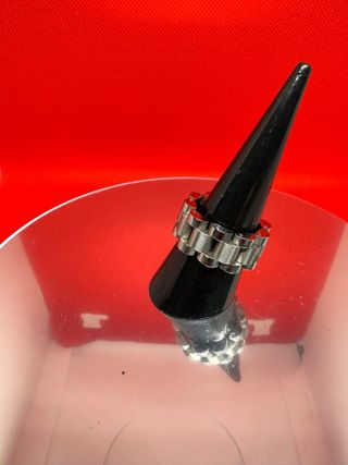 Anello stile Rolex Argento