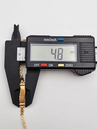 Pulsera Esclava Oro 18K Tejido chino, 3,42gr, 16cm