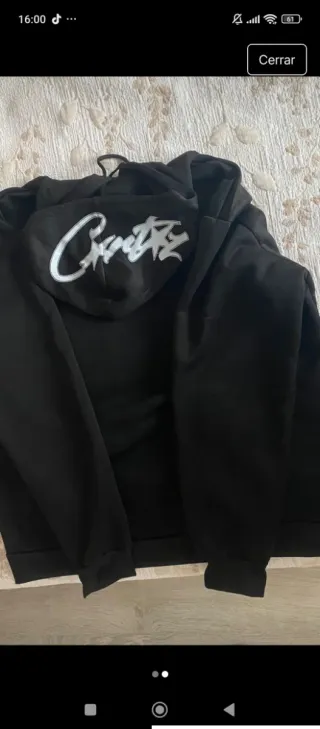 Sudadera Corteiz Negra