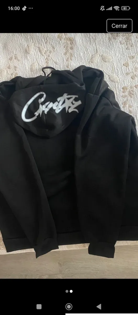 Sudadera Corteiz Negra
