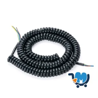 Cable Negro en Espiral
