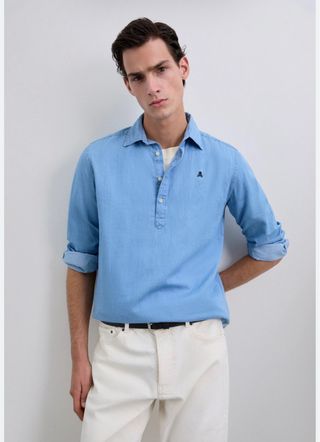 Camisa Scalpers azul