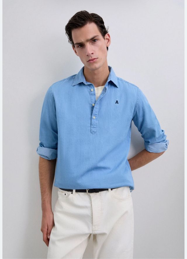 Camisa Scalpers azul