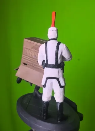 Action Figure Metal Gear Solid Snake Box Soldier