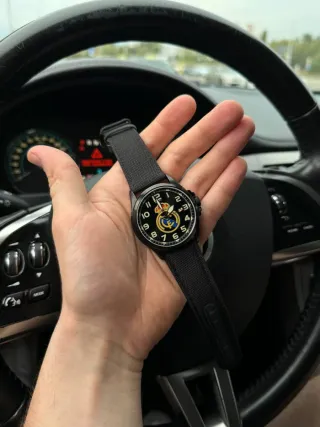 Reloj de pulsera negro