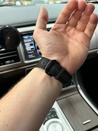 Reloj de pulsera negro