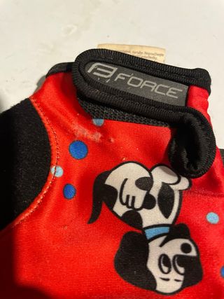 Luvas ciclismo crianças FORCE c/ desenho