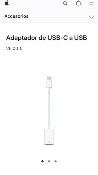 Adaptador USB-C a USB Apple