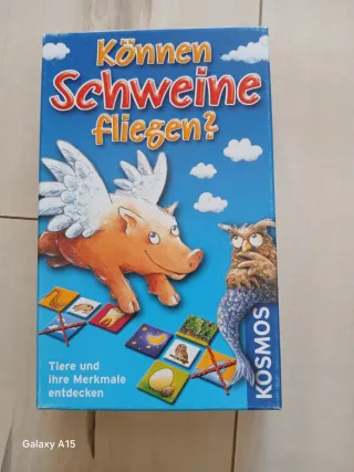 Juego de mesa Können Schweine fliegen?
