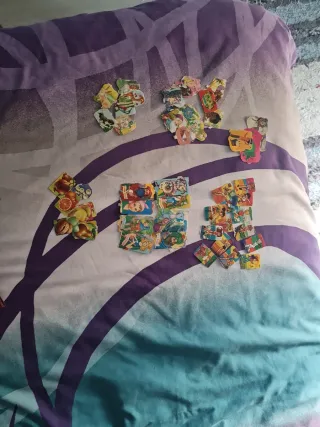 Lote cromos picar/voltear antiguos