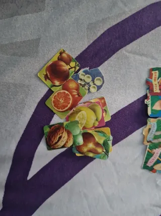 Lote cromos picar/voltear antiguos