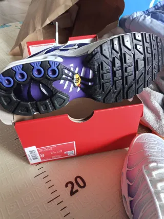 Nike Air Max Plus Morado Blanco Talla 42