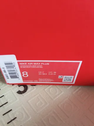 Nike Air Max Plus Morado Blanco Talla 42