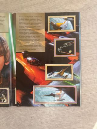 Star Wars Episodio I Álbum Cromos COMPLETO
