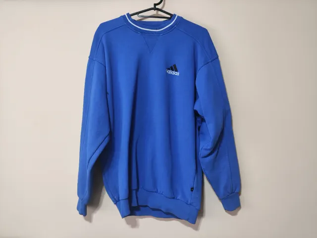 Sudadera Adidas Vintage con el logo bordado