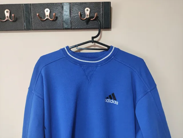 Sudadera Adidas Vintage con el logo bordado