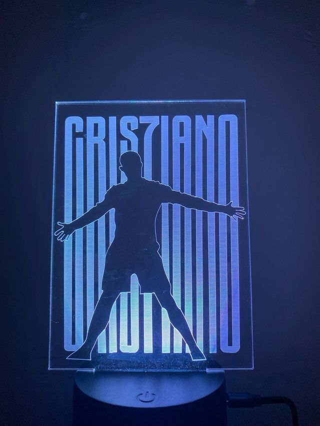 Lámpara LED Cristiano Ronaldo